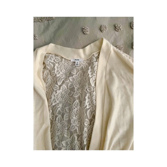 Ardene Long Lace Cardigan Sweater (small) - Picture 2 of 2